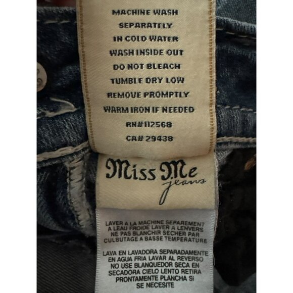 Miss Me Women's Blue Boot Cut Jeans - Picture 5 of 10